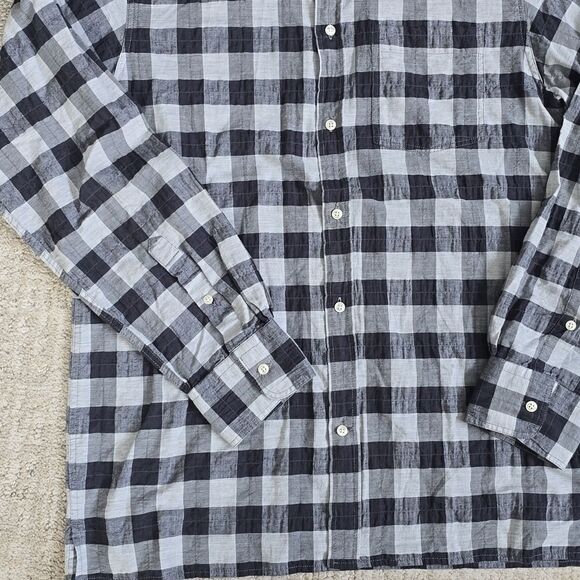 Officine General | Flannel Cotton Button-down - Picture 6 of 9